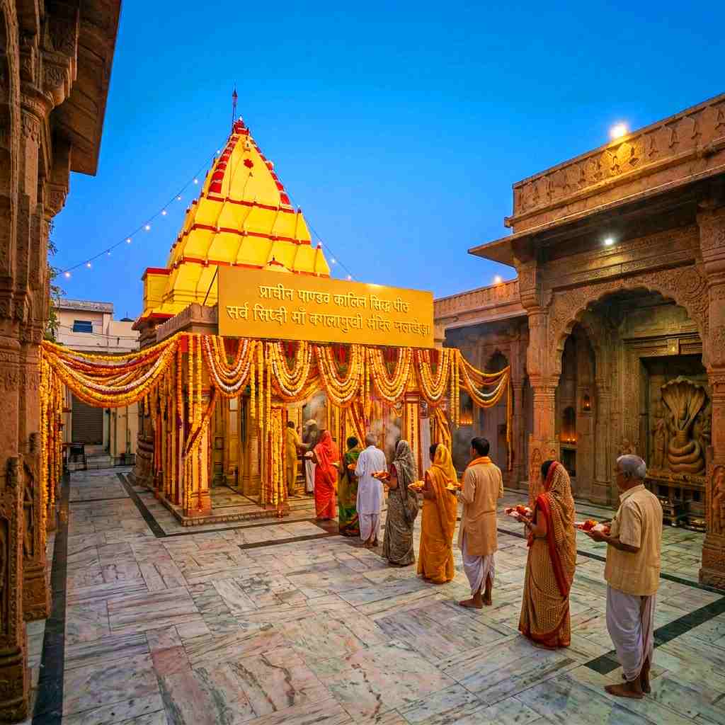 Divine Energy at Baglmukhi Siddha Peeth Nalkheda 